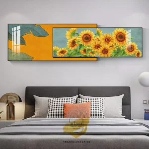 Bức Tranh Treo Tường: Hòa Quyện Giữa Nghệ Thuật Trừu Tượng và Cảm Xúc Cuộc Sống