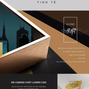Khám Phá Giá Trị Nghệ Thuật Của Tranh Treo Tường Trừu Tượng: Hòa Quyện Giữa Cảm Xúc Và Tâm Trạng Con Người