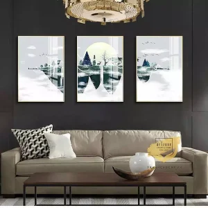 Khám Phá Vẻ Đẹp Huyền Ảo Của Tranh Bóng Gương Cổ Điển: Sự Giao Thoa Giữa Ánh Sáng Và Bóng Tối