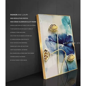 Bức Tranh 'Bóng Gương Nhẹ Nhàng': Hòa Quyện Nghệ Thuật và Cảm Xúc Trong Không Gian Tĩnh Lặng