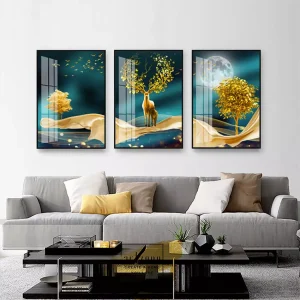 Bức Tranh 'Bóng Gương Phong Cảnh Đẹp Trừu Tượng Cao Cấp': Hành Trình Khám Phá Cảm Xúc Qua Nghệ Thuật