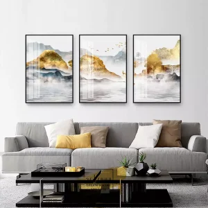 Khám Phá Sự Sáng Tạo Trong Nghệ Thuật Trừu Tượng: Bức Tranh Treo Tường Mang Đến Những Ý Nghĩa Sâu Sắc