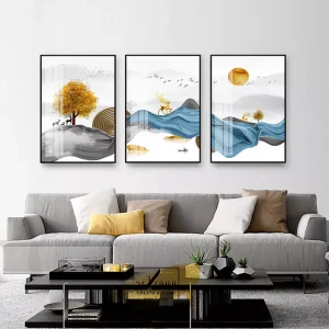 Khám Phá Nghệ Thuật Trừu Tượng Qua Bức Tranh Bóng Gương: Cảm Xúc & Ý Nghĩa Sâu Sắc Trong Từng Đường Nét
