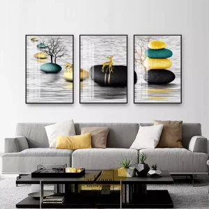 Khám Phá Ý Nghĩa Sâu Sắc Của Nghệ Thuật Trừu Tượng Trong Tranh Treo Tường: Một Hành Trình Nội Tâm Qua Màu Sắc Và Hình Khối