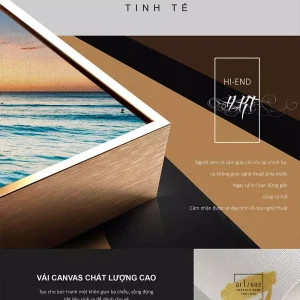 Khám Phá Chiều Sâu Nghệ Thuật Của Bức Tranh Bóng Gương Sang Trọng: Ánh Sáng, Bóng Tối và Hành Trình Tìm Kiếm Bản Thân