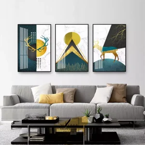 Gương Mặt Tâm Hồn: Giải Mã Bức Tranh Trừu Tượng Đầy Suy Tư