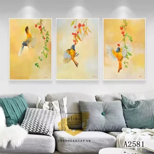 Bức Tranh Chim Thiên Nhiên: Hòa Quyện Nghệ Thuật Và Thế Giới Tự Nhiên