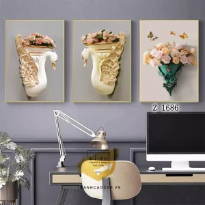 Hòa quyện thiên nhiên và nghệ thuật: Ý nghĩa sâu sắc của bức tranh Canvas với hình ảnh chú chim tự do