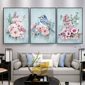 Bức Tranh Hoa Kiểu Sơn Dầu Cổ Điển: Khắc Họa Vẻ Đẹp Thời Gian và Cuộc Sống