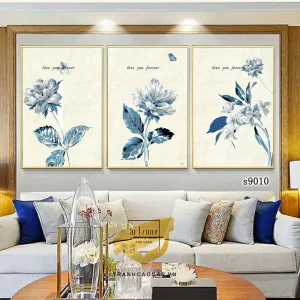 Khám Phá Vẻ Đẹp và Ý Nghĩa Sâu Sắc Của Bức Tranh Hoa Cổ Điển Treo Tường