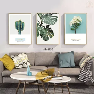Bức Tranh Canvas Hoa Kiểu Sơn Dầu Cổ Điển: Sự Hòa Hợp Giữa Nghệ Thuật Truyền Thống và Thông Điệp Về Thiên Nhiên