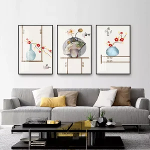 Khám Phá Giá Trị Nghệ Thuật và Ý Nghĩa Sâu Sắc Của Bức Tranh Hoa Kiều: Từ Sắc Màu Đến Cảm Xúc Thiên Nhiên