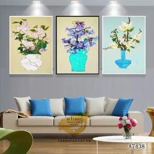 Tranh treo tường: Giao thoa hiện thực - trừu tượng, chạm đến chiều sâu cảm xúc