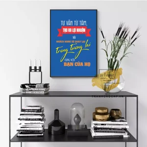 Bức Tranh Động Lực Canvas: Khám Phá Ngôn Ngữ Hình Học và Sắc Màu Khơi Nguồn Cảm Hứng