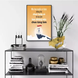 Bức Tranh Động Lực Canvas: Khơi Nguồn Cảm Hứng Sống Động Cho Không Gian Của Bạn