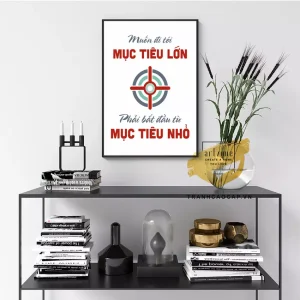 Tranh Động Lực Canvas: Khơi Nguồn Cảm Hứng Học Tập Tột Đỉnh