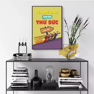 Bức Tranh Động Lực Mica Khung Nhôm: Tuyệt Tác Nghệ Thuật Đương Đại Thổi Hồn Vào Không Gian Sống