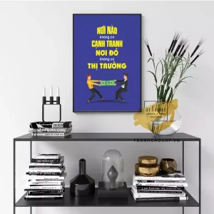 Tranh treo tường văn phòng: Bí quyết tạo không gian làm việc sáng tạo và năng động