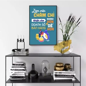 Tranh treo tường văn phòng: Biểu tượng của sự sáng tạo và động lực làm việc