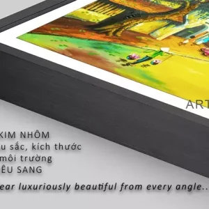 Tranh Hà Nội Xưa: Cánh Cửa Ký Ức, Nét Đẹp Vĩnh Cửu Trong Không Gian Sống Hiện Đại