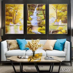 Vẻ Đẹp Hoang Sơ Trong Nghệ Thuật Tranh Treo Tường Vintage: Hòa Quyện Giữa Con Người và Thiên Nhiên