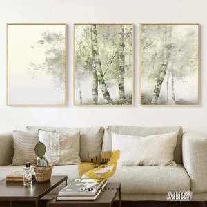 Bức Tranh Vintage: Khúc Hòa Âm Giữa Con Người và Thiên Nhiên