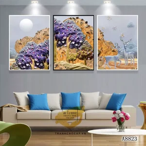 Bức Tranh Thiên Nhiên Vintage: Hài Hòa Giữa Nghệ Thuật, Cảm Xúc và Thông Điệp Bảo Vệ Môi Trường