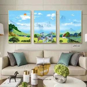 Bức Tranh Phong Cảnh: Hòa Quyện Giữa Nghệ Thuật và Thiên Nhiên – Một Lời Nhắc Nhở Về Trách Nhiệm Bảo Vệ Môi Trường