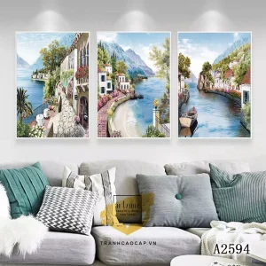 Hòa Quyện Thiên Nhiên và Tâm Hồn: Khám Phá Giá Trị Từ Bức Tranh Phong Cảnh Hiện Đại