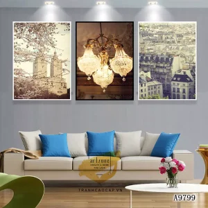 Khám Phá Sự Giao Thoa Giữa Thiên Nhiên Và Văn Minh Qua Bức Tranh Nghệ Thuật Vintage