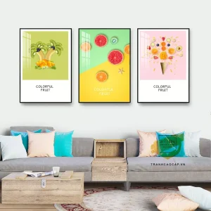 Bức Tranh Trái Cây Tươi Mát: Biểu Tượng Của Sự Phong Phú Và Kết Nối Giữa Nghệ Thuật Với Cuộc Sống