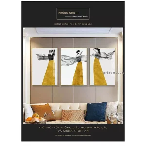 Bức Tranh Mica Đơn Giản: Sự Kết Hợp Tinh Tế Giữa Nghệ Thuật Hiện Đại và Cảm Hứng Từ Thiên Nhiên