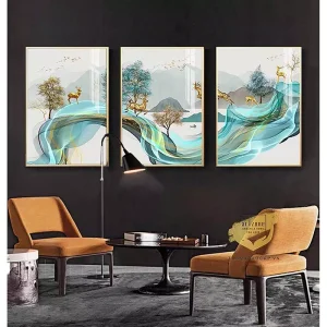 Khám Phá Sự Kết Hợp Giữa Nghệ Thuật Hiện Đại Và Tâm Hồn Con Người Qua Bức Tranh Treo Tường
