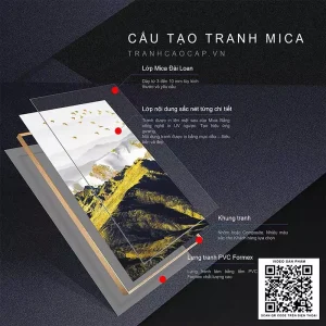 Bức Tranh Mica Tinh Tế: Khám Phá Nghệ Thuật Hiện Đại Qua Sắc Màu và Ánh Sáng