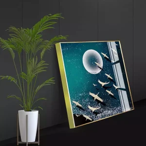 Khám Phá Ý Nghĩa Sâu Sắc Của Bức Tranh Hiện Đại: Hình Khối, Màu Sắc Và Cảm Xúc Trong Nghệ Thuật Treo Tường