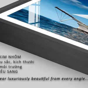Bức tranh Thuận Buồm: Khát vọng vươn khơi và triết lý sống giữa biển cả bao la