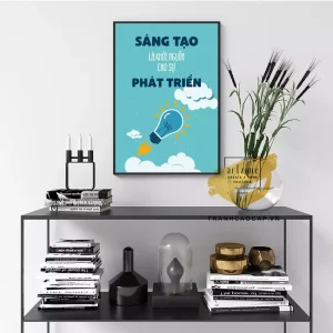 Tranh treo tường: Khi nghệ thuật và triết lý sống hòa quyện, chạm đến trái tim người xem