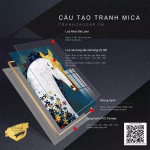 Ngựa Trắng Hiện Hoa Hoàng Kim: Tuyệt Tác Nghệ Thuật Phong Thủy Cho Tuổi Ngọ