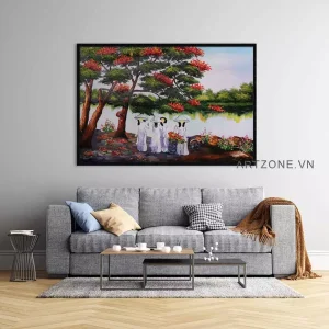 Hà Nội xưa trong tranh: Khi nghệ thuật phản chiếu tâm hồn và dòng chảy thời gian