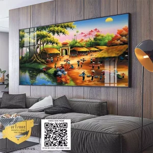 Bức Tranh Làng Quê Việt Nam: Nét Đẹp Văn Hóa và Ký Ức