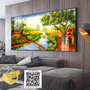 Tranh Làng Quê Việt Nam: Nét Đẹp Bình Dị Khơi Nguồn Cảm Xúc