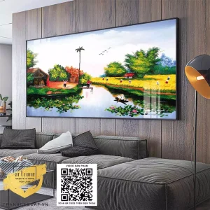 Tranh Làng Quê Việt Nam: Nơi Gửi Gắm Tâm Hồn và Nỗi Nhớ Quê Hương