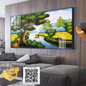 Tranh Làng Quê Việt Nam: Khơi Gợi Ký Ức, Đánh Thức Tình Yêu Quê Hương