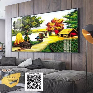 Bức Tranh Làng Quê Việt Nam: Bản Hòa Ca Của Ký Ức Và Văn Hóa