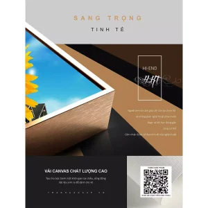 Bức tranh hoa hướng dương: Biểu tượng lạc quan và ý nghĩa cuộc sống sâu sắc