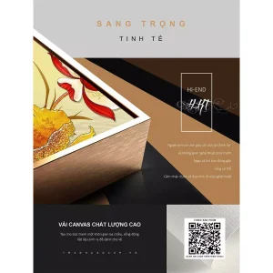 Hoa Sen Vàng và Cá Chép: Tuyệt Tác Nghệ Thuật Mang Ý Nghĩa Phong Thủy Sâu Sắc