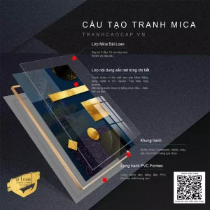 Bức Tranh Trừu Tượng Sang Trọng: Khám Phá Ngôn Ngữ Của Màu Sắc và Cảm Xúc