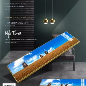 Phong Cảnh Cõi Xa Gió Giữa Cánh Đồng Hoang: Bản Giao Hưởng Màu Sắc & Cảm Xúc Về Thiên Nhiên