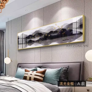 Tranh Sơn Thủy Hữu Tình: Tuyệt Tác Nghệ Thuật Hòa Quyện Giữa Thiên Nhiên và Tâm Hồn
