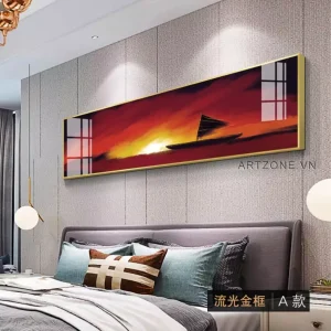Bức Tranh Thuyền Buồm Hoàng Hôn: Hành Trình Của Ước Mơ Và Chiêm Nghiệm Cuộc Sống